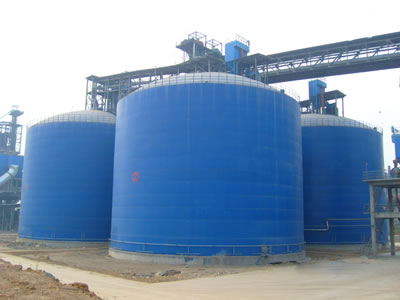 长白水泥钢板库改造