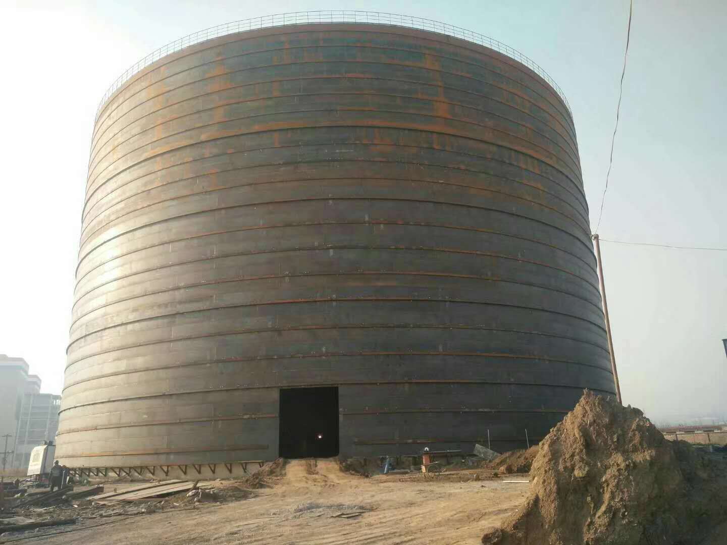 长白承建大型钢板库的好处及原理