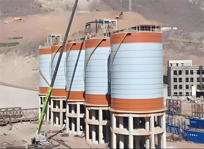 长白高架钢板仓